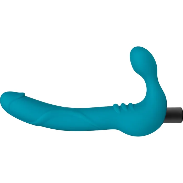Temptasia Luna Strapless Silicone Dildo Teal | Temptasia Dildos