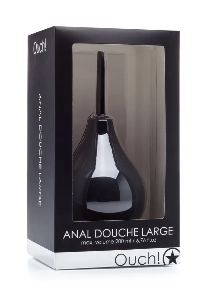 Anal Shots Ouch Anal Douche Large Black