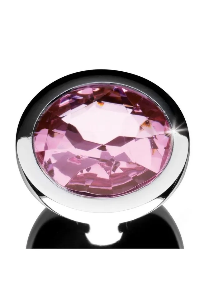 Booty Sparks Pink Gem Medium Anal Plug Booty Sparks Male Sex Toys