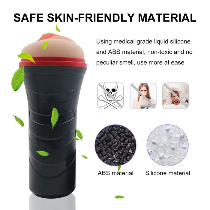 soniker Male Sex Toys Male Masturbation Device Adults Sex Toys Aircraft Cup Vagina Pussy