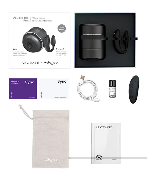 Vibrators Wow Tech Arcwave Voy Wevibe Sync 2 Double The Fun Pair