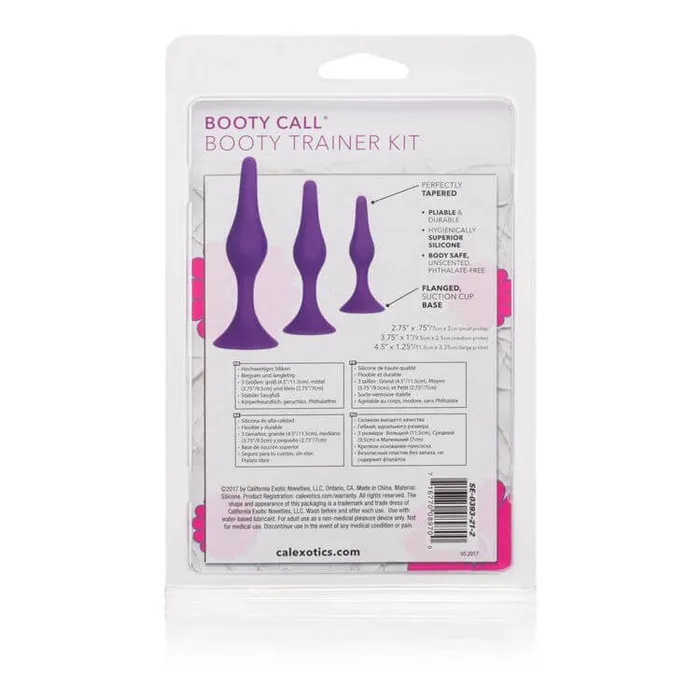Booty Call Booty Trainer Kit Purple California Exotic Novelties Anal