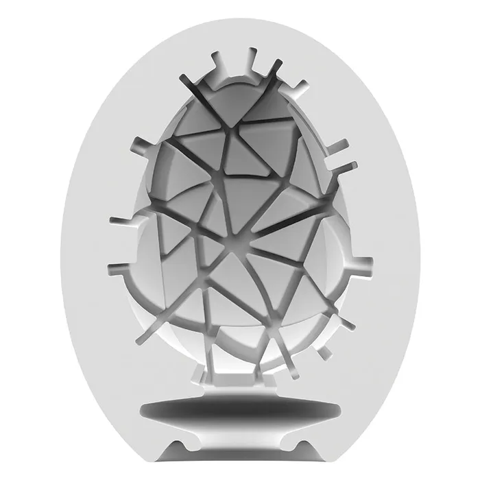 Male Sex Toys SATISFYER Satisfyer Masturbator Egg SingleCrunchy