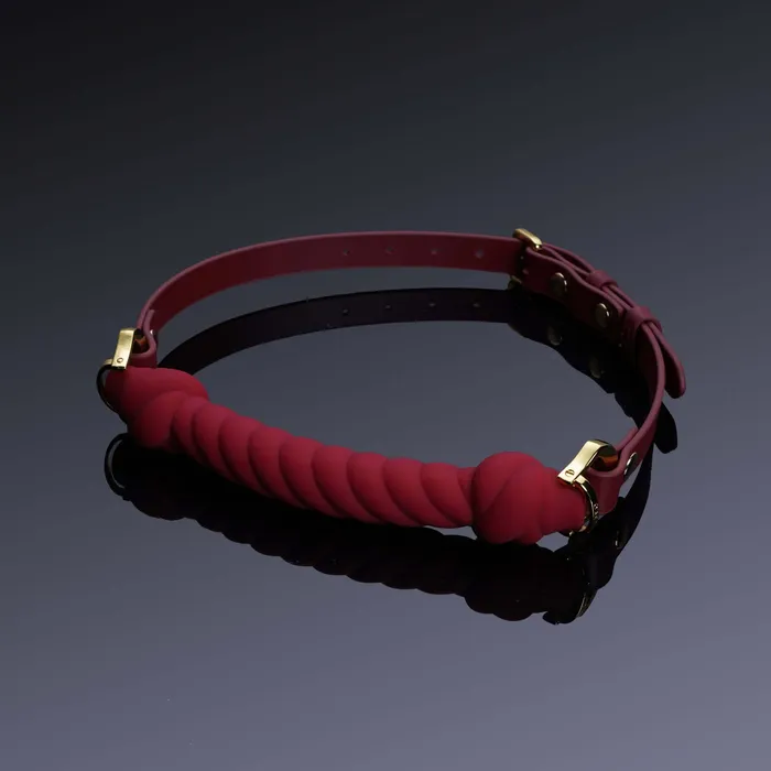 UPKO KnotShaped Mouth Gag Red UPKO Vibrators