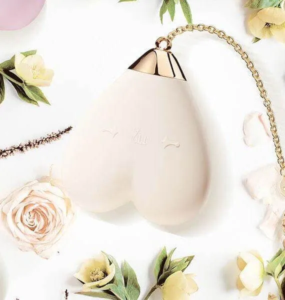 ZALO Female Sex Toys ZALO Baby Heart Appcontrolled Rechargeable Personal Massager Vanilla White