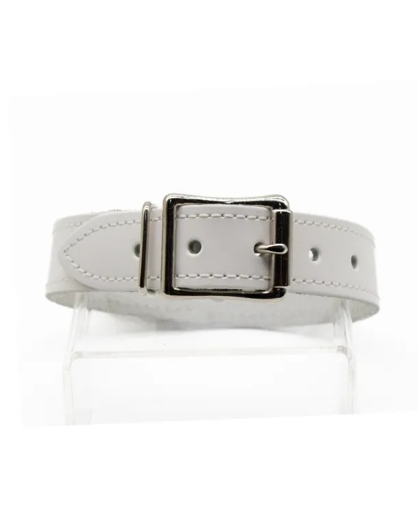 Anything But Basic ORing Collar in White Kookie Male Sex Toys