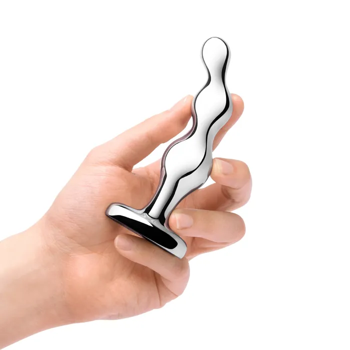 B Vibe Anal BVibe Stainless Steel Anal Beads