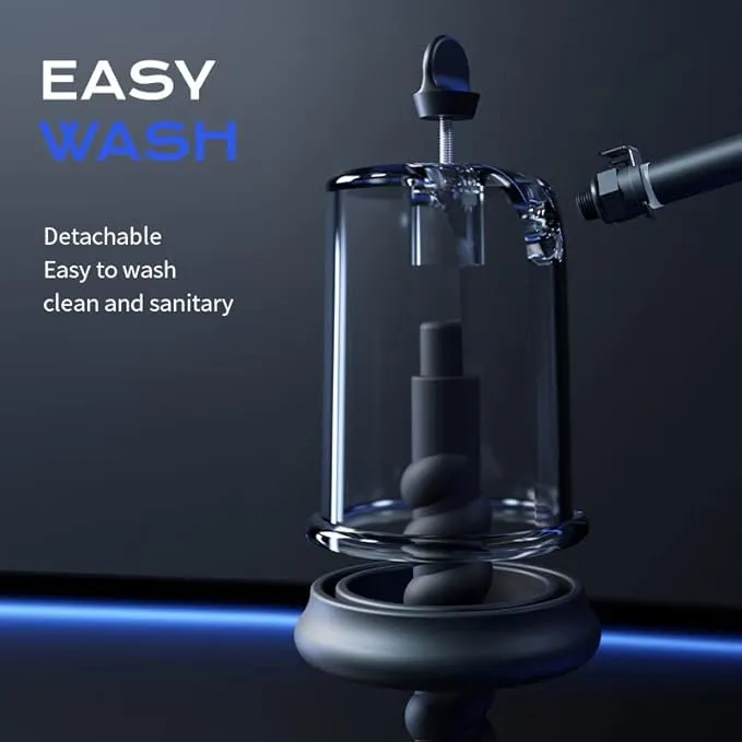 BLUSH Mojin Anal Plug Vacuum Pump Enlarger Butt Plug Prostate Massager Male Sex Toys