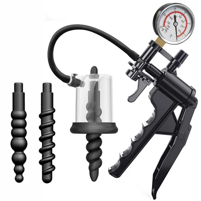 BLUSH Mojin Anal Plug Vacuum Pump Enlarger Butt Plug Prostate Massager Male Sex Toys