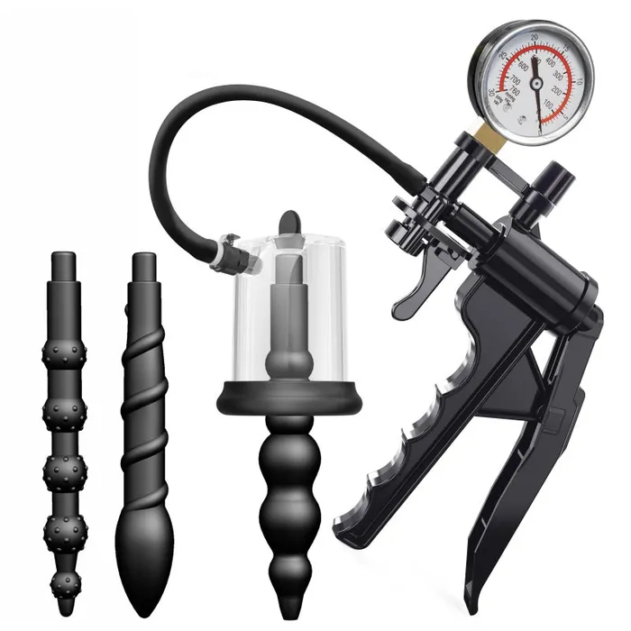 BLUSH Mojin Anal Plug Vacuum Pump Enlarger Butt Plug Prostate Massager Male Sex Toys