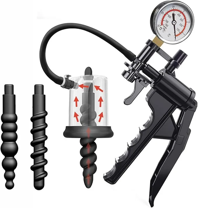 BLUSH Mojin Anal Plug Vacuum Pump Enlarger Butt Plug Prostate Massager Male Sex Toys