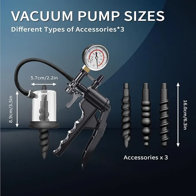 BLUSH Mojin Anal Plug Vacuum Pump Enlarger Butt Plug Prostate Massager Male Sex Toys