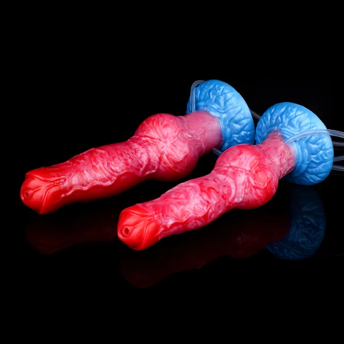 FAAK 5249 Inflatable Squirting Fantasy Dildo Female Sex Toys FAAK 5249 Inflatable Squirting Fantasy Dildo Female Sex Toys