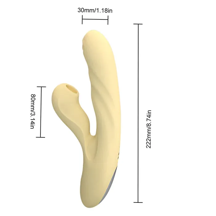 Female Sex Toys SVAKOM SVAKOM Thrust Heat Suction Massager Female vibrator