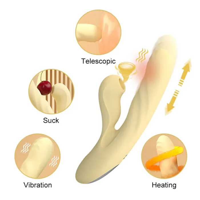 Female Sex Toys SVAKOM SVAKOM Thrust Heat Suction Massager Female vibrator