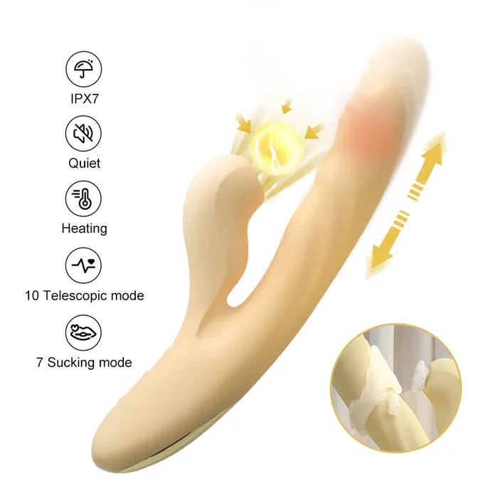 Female Sex Toys SVAKOM SVAKOM Thrust Heat Suction Massager Female vibrator