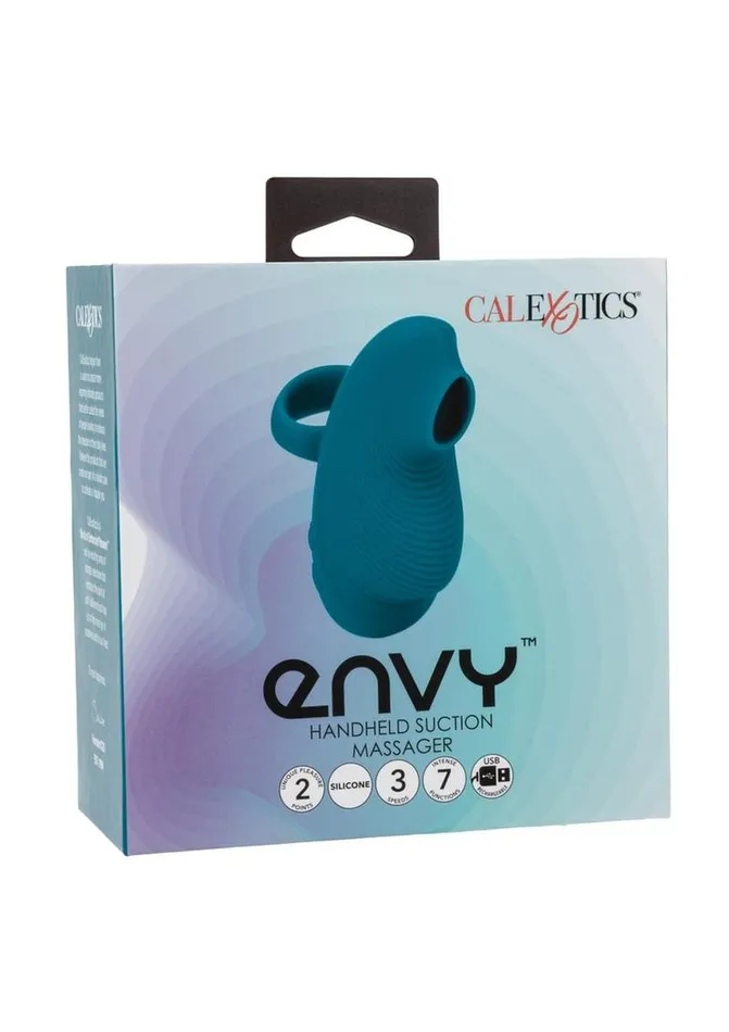 Envy Envy Handheld Suction Rechargeable Silicone Massager Female Sex Toys