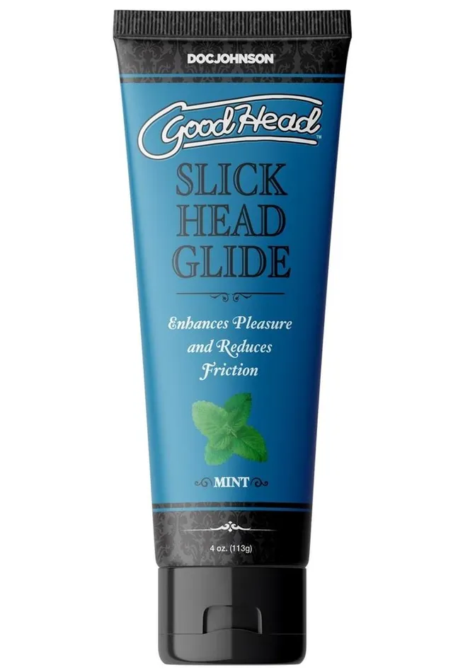 GoodHead Goodhead Slick Head Glide Water Based Flavored Lubricant Mint Lubricants GoodHead Goodhead Slick Head Glide Water Based Flavored Lubricant Mint Lubricants