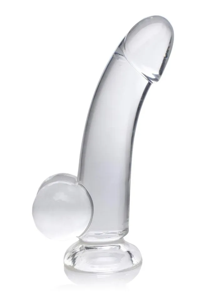 Jock CThru Dildo with Balls Jock CThru Female Sex Toys