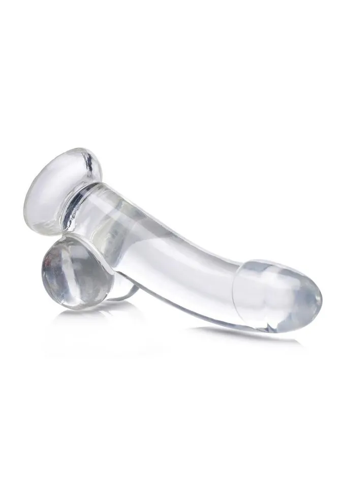 Jock CThru Dildo with Balls Jock CThru Female Sex Toys