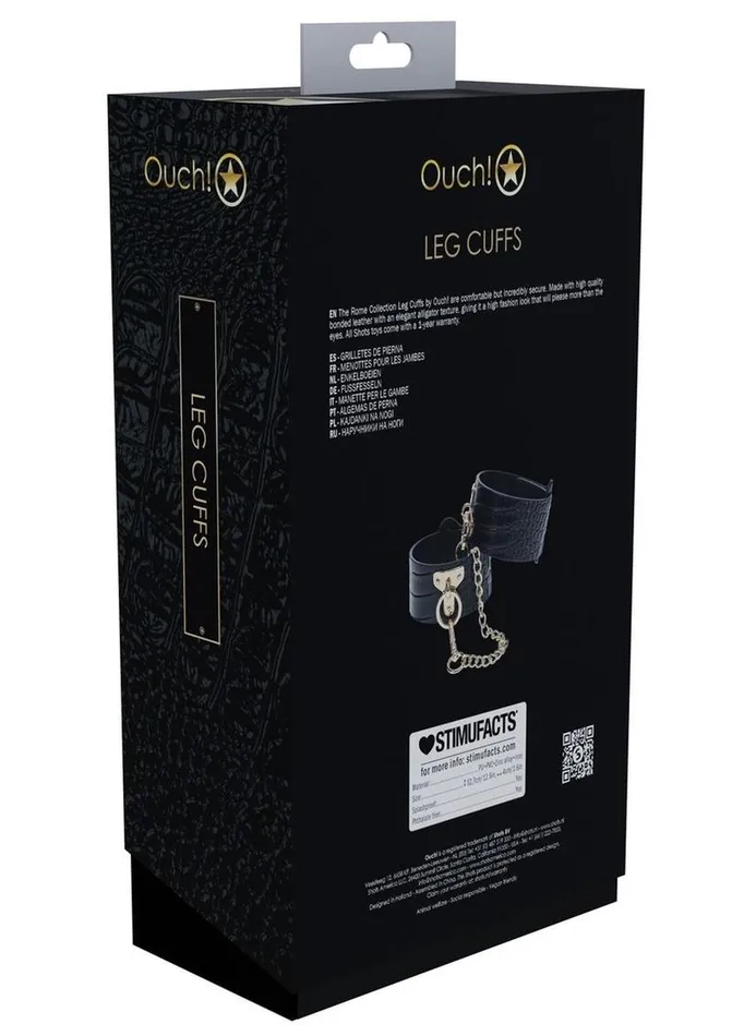Ouch Rome Collection Leg Cuffs Ouch Couples