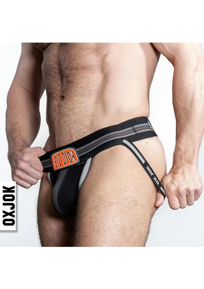 Oxballs Anal Bulgar Pumper Sack Slider Jock Black Iron